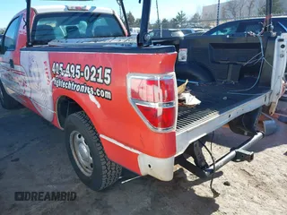 2013 Ford F-150 XL with VIN 1FTNF1CF5DKE46827, listed as a IAAI auction lot 41169219 with 230,976 mi miles. Bid and sale history available at carsss.com. Image 3.