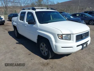 2007 Honda Ridgeline RTX with VIN 2HJYK16367H547392, listed as a IAAI auction lot 41866006 with 255,790 mi miles. Bid and sale history available at carsss.com. Image 1.