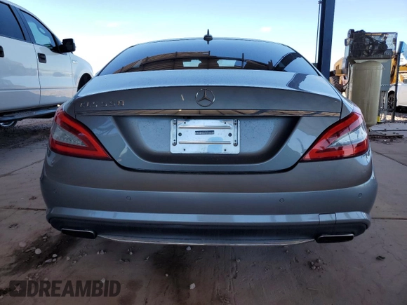 2012 Mercedes-Benz CLS 550 with VIN WDDLJ7DB1CA015156, listed as a Copart auction lot 55313485 with 174,362 mi miles and Salvage Title. Bid and sale history available at DreamBid. Image 6.