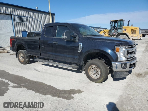 2022 Ford F-250 XL with VIN 1FT7X2BN1NEC87082, listed as a Copart auction lot 49401705 with Not Provided miles and Salvage Title. Bid and sale history available at DreamBid. Image 4.