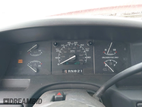 1992 Ford F-150 with VIN 2FTDF15Y9NCA28805, listed as a IAAI auction lot 41911667 with 1 mi miles. Bid and sale history available at carsss.com. Image 7.