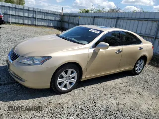 2007 Lexus ES 350 with VIN JTHBJ46G372047618, listed as a Copart auction lot 53755045 with 147,266 mi miles and Salvage Title. Bid and sale history available at carsss.com. Image 1.