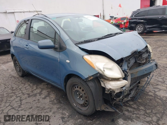 2007 Toyota Yaris z VIN JTDJT903375113576, wystawiony jako IAAI lot #41599408 z przebiegiem 192 543 mil mil oraz . Historia ofert i sprzedaży dostępna na DreamBid. Obrazek 1.