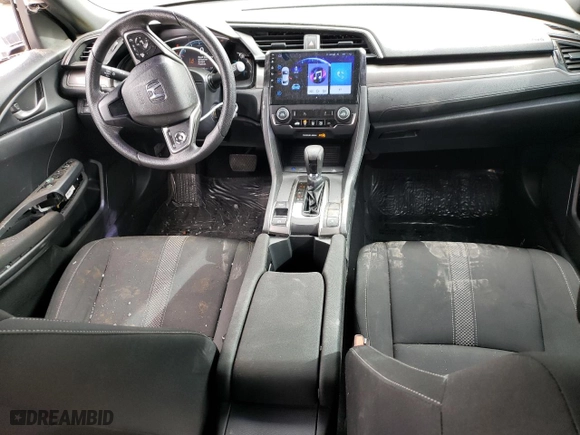 2020 Honda Civic Hatchback LX with VIN SHHFK7H3XLU207785, listed as a Copart auction lot 49827085 with 62,385 mi miles and Salvage Title. Bid and sale history available at carsss.com. Image 8.