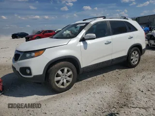 2013 Kia Sorento LX with VIN 5XYKT4A64DG337328, listed as a Copart auction lot 54404375 with Not provided miles and Salvage title. Bid and sale history available at DreamBid. Image 1.