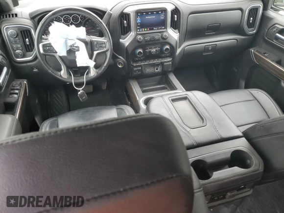 2021 Chevrolet Silverado 1500 RST with VIN 1GCUYEED7MZ121094, listed as a Copart auction lot 80499534 with 45,058 mi miles and Salvage Title. Bid and sale history available at carsss.com. Image 8.