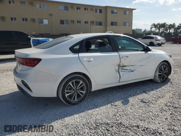 2024 Kia Forte LXS with VIN 3KPF24AD6RE792608, listed as a Copart auction lot 50544005 with 22,030 mi miles and Non Repairable. Bid and sale history available at carsss.com. Image 3.