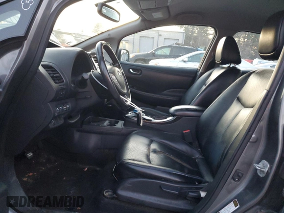2016 Nissan LEAF S with VIN 1N4BZ0CP8GC314520, listed as a Copart auction lot 86991384 with 161,931 mi miles and Clean Title. Bid and sale history available at carsss.com. Image 7.
