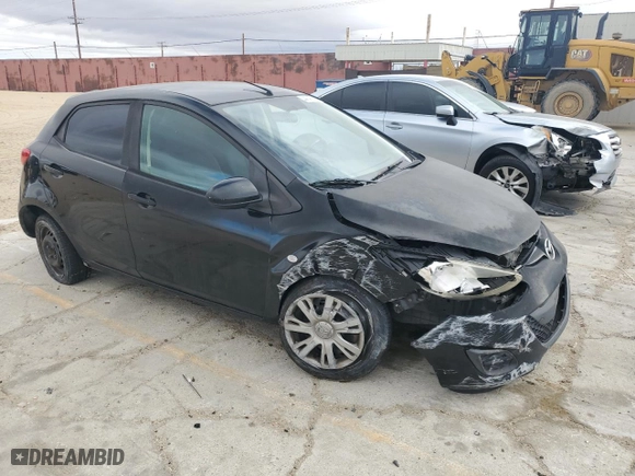 2012 Mazda Mazda2 Sport with VIN JM1DE1KZ1C0133696, listed as a Copart auction lot 44047725 with 294,974 mi miles and Clean Title. Bid and sale history available at carsss.com. Image 4.