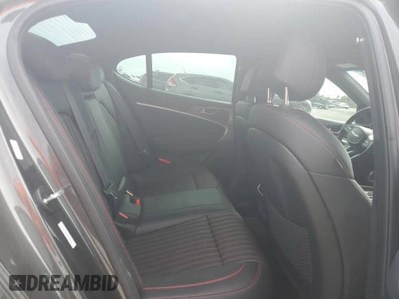 2024 Genesis G70 2.5T with VIN KMTG34SC3RU137851, listed as a Copart auction lot 79806754 with 9,428 mi miles and Salvage Title. Bid and sale history available at carsss.com. Image 10.