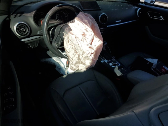 2018 Audi A3 Cabriolet Premium Plus with VIN WAU5ULFF7J1026062, listed as a Copart auction lot 45890495 with 38,509 mi miles and Salvage Title. Bid and sale history available at carsss.com. Image 8.