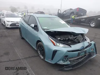 2022 Toyota Prius L Eco with VIN JTDKAMFU9N3186859, listed as a IAAI auction lot 41486941 with 122,665 mi miles and . Bid and sale history available at DreamBid. Image 1.