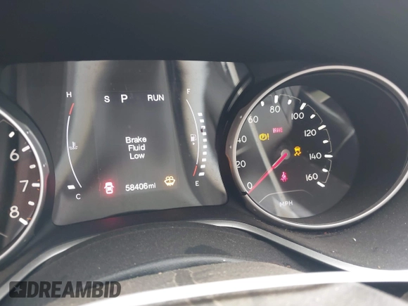 2020 Jeep Compass Latitude with VIN 3C4NJCBB8LT206001, listed as a IAAI auction lot 42352933 with 58,406 mi miles and . Bid and sale history available at DreamBid. Image 7.