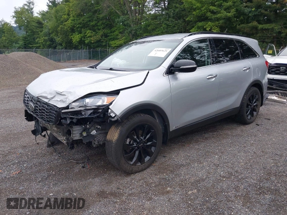 2019 Kia Sorento LX with VIN 5XYPGDA54KG588767, listed as a IAAI auction lot 42683621 with 90,395 mi miles and . Bid and sale history available at DreamBid. Image 18.
