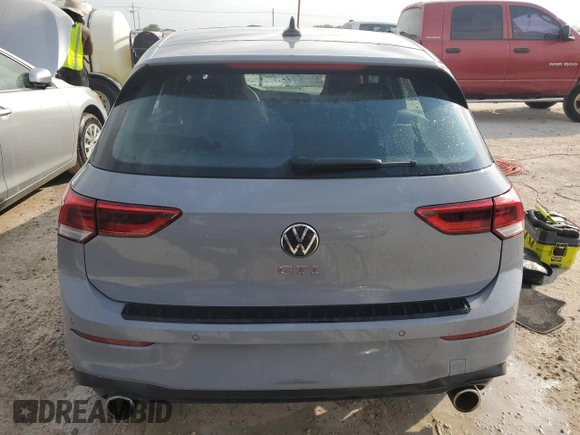 2023 Volkswagen Golf GTI Autobahn with VIN WVW6A7CD9PW117775, listed as a Copart auction lot 74533394 with 0 mi miles and Non Repairable. Bid and sale history available at carsss.com. Image 6.