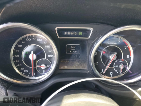 2013 Mercedes-Benz G 63 AMG с VIN WDCYC7DF5DX200087, выставлен на аукционе Copart как лот 62399095 с пробегом 81 229 миль миль и Списание • Salvage title. История ставок и продаж доступна на DreamBid. Изображение 9.