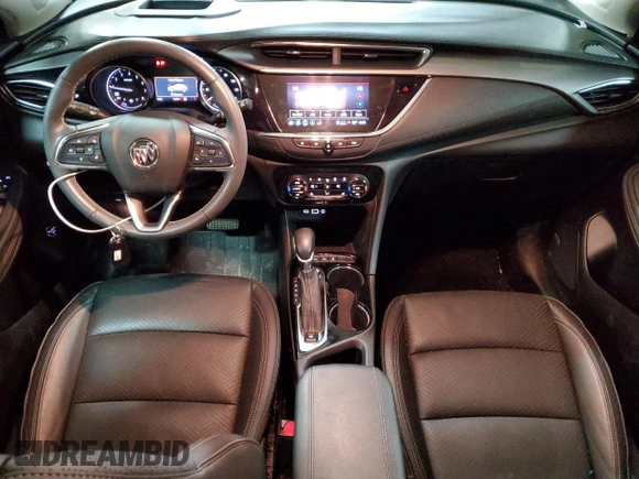 2022 Buick Encore GX Essence with VIN KL4MMGSLXNB018646, listed as a Copart auction lot 88899385 with 15,757 mi miles and Salvage title. Bid and sale history available at DreamBid. Image 8.