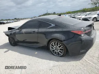 2019 Lexus RC with VIN JTHS85BC9K5005031, listed as a Copart auction lot 43927045 with 63,590 mi miles and Non Repairable. Bid and sale history available at carsss.com. Image 2.