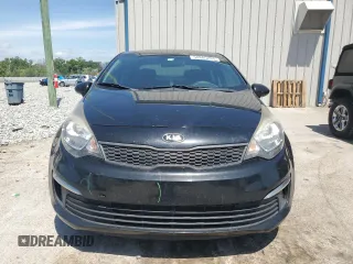 2017 Kia Rio LX with VIN KNADM4A34H6098719, listed as a Copart auction lot 50865265 with 109,608 mi miles and Salvage Title. Bid and sale history available at carsss.com. Image 5.