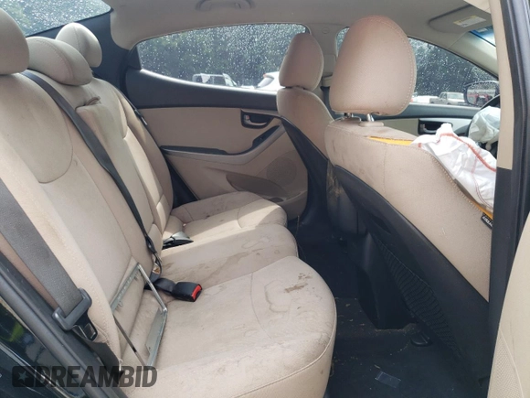 2016 Hyundai Elantra SE with VIN 5NPDH4AEXGH771039, listed as a Copart auction lot 62322335 with Not provided miles and Salvage title. Bid and sale history available at DreamBid. Image 10.