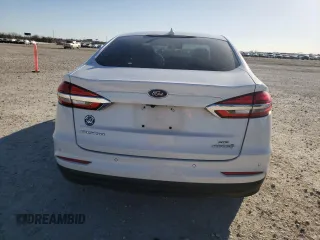 2019 Ford Fusion SE with VIN 3FA6P0LU4KR263315, listed as a Copart auction lot 48118645 with Not Provided miles and Salvage Title. Bid and sale history available at DreamBid. Image 6.