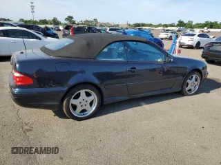 2001 Mercedes-Benz CLK 320/430 with VIN WDBLK70G91T081852, listed as a Copart auction lot 63235504 with 42,766 mi miles and Clean Title. Bid and sale history available at DreamBid. Image 3.