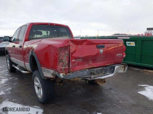 2007 Dodge Ram 1500 Laramie with VIN 1D7HU18237S252462, listed as a IAAI auction lot 41288154 with 179,220 mi miles. Bid and sale history available at carsss.com. Image 6.