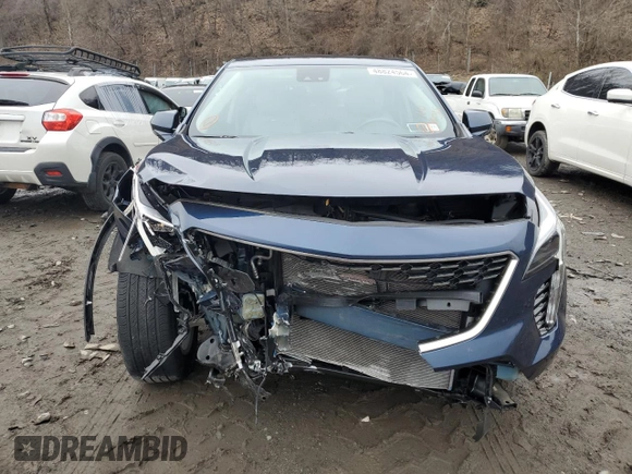 2020 Cadillac XT4 AWD Luxury with VIN 1GYFZBR49LF127035, listed as a Copart auction lot 48824564 with Not Provided miles and . Bid and sale history available at carsss.com. Image 5.