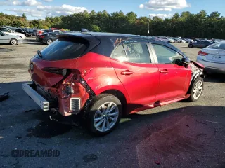 2023 Toyota Corolla Hatchback SE with VIN JTND4MBE5P3209065, listed as a Copart auction lot 75696844 with 27,013 mi miles and Non Repairable. Bid and sale history available at carsss.com. Image 3.