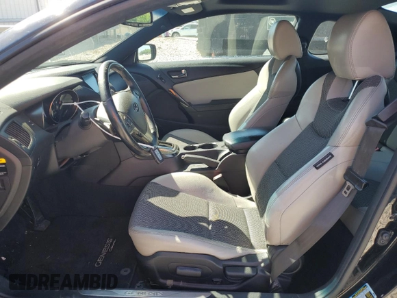 2013 Hyundai Genesis Coupe R-Spec with VIN KMHHT6KD0DU096798, listed as a Copart auction lot 53055065 with 105,794 mi miles and Salvage title. Bid and sale history available at DreamBid. Image 7.