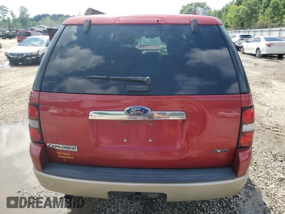 2008 Ford Explorer Eddie Bauer with VIN 1FMEU74E38UB21887, listed as a Copart auction lot 57078415 with 227,688 mi miles and Salvage title. Bid and sale history available at DreamBid. Image 6.
