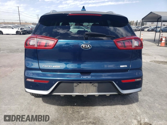 2017 Kia Niro Touring with VIN KNDCE3LC7H5047837, listed as a Copart auction lot 47143315 with 131,866 mi miles and Salvage Title. Bid and sale history available at carsss.com. Image 6.