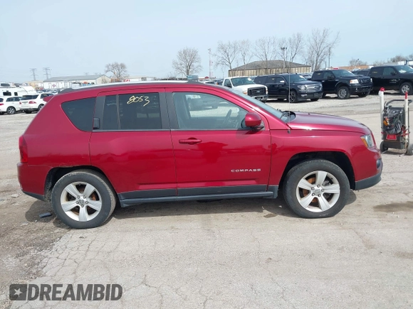 2017 Jeep Compass High Altitude with VIN 1C4NJDEB4HD191432, listed as a IAAI auction lot 41938053 with 183,621 mi miles and . Bid and sale history available at DreamBid. Image 13.