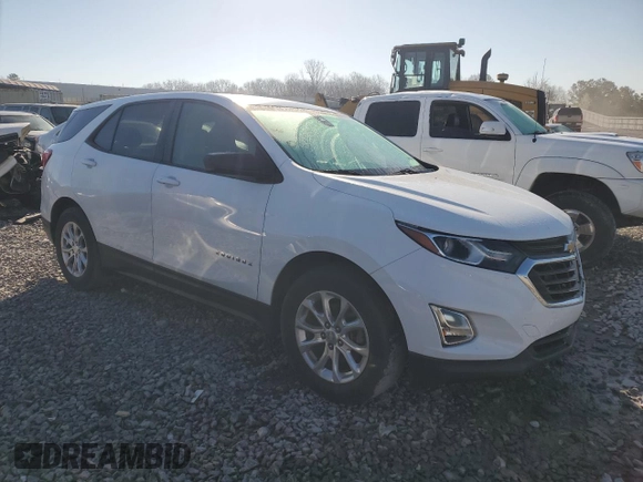 2020 Chevrolet Equinox LS z VIN 3GNAXFEV3LS585393, wystawiony jako Copart lot #48416025 z przebiegiem 105 797 mil mil oraz Szkoda całkowita • Salvage title. Historia ofert i sprzedaży dostępna na DreamBid. Obrazek 4.