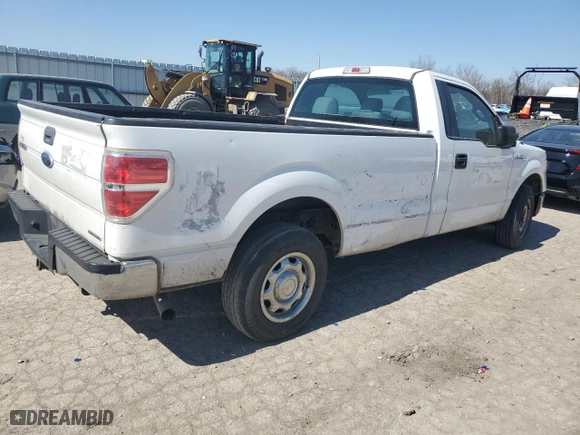 2014 Ford F-150 XL with VIN 1FTNF1CFXEKD20383, listed as a Copart auction lot 87312094 with 171,886 mi miles and Salvage Title. Bid and sale history available at carsss.com. Image 3.