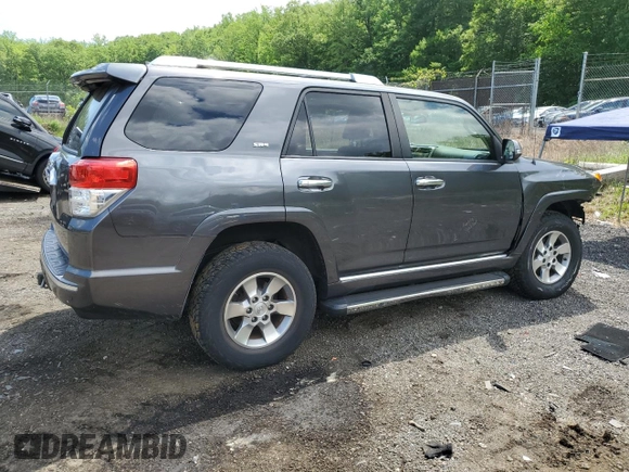 2011 Toyota 4Runner Trail with VIN JTEBU5JR4B5041806, listed as a Copart auction lot 55930015 with 149,697 mi miles and Salvage title. Bid and sale history available at DreamBid. Image 3.