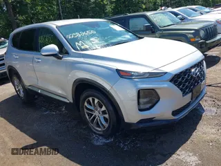 2020 Hyundai Santa Fe SE with VIN 5NMS23AD1LH176193, listed as a IAAI auction lot 42382650 with 62,353 mi miles and . Bid and sale history available at DreamBid. Image 1.