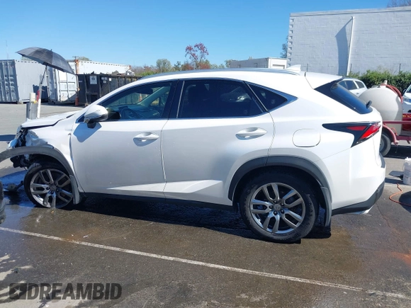 2016 Lexus NX 200t with VIN JTJBARBZ4G2090433, listed as a IAAI auction lot 41811242 with 148,149 mi miles. Bid and sale history available at carsss.com. Image 14.