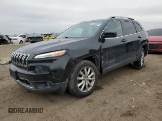 2016 Jeep Cherokee Limited with VIN 1C4PJMDB1GW328386, listed as a Copart auction lot 46660055 with 75,858 mi miles and Salvage Title. Bid and sale history available at DreamBid. Image 1.