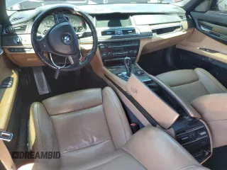 2014 BMW 7 Series ALPINA B7 with VIN WBAYE8C57ED136312, listed as a Copart auction lot 56057305 with 137,127 mi miles and Salvage title. Bid and sale history available at DreamBid. Image 8.