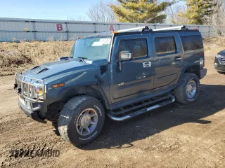 2005 Hummer H2 SUV with VIN 5GRGN23U25H110386, listed as a Copart auction lot 49141365 with 162,276 mi miles and Non Repairable. Bid and sale history available at carsss.com. Image 1.