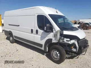 2023 Ram ProMaster Cargo with VIN 3C6MRVJG0PE501012, listed as a Copart auction lot 46146265 with 18,666 mi miles and Salvage Title. Bid and sale history available at DreamBid. Image 4.