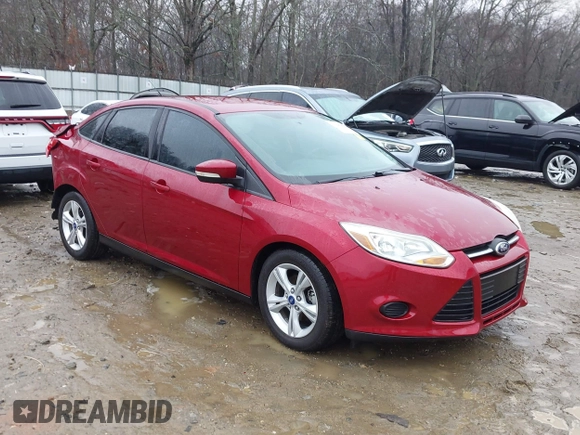 2013 Ford Focus SE with VIN 1FADP3F20DL204797, listed as a IAAI auction lot 41404937 with 146,643 mi miles. Bid and sale history available at carsss.com. Image 1.