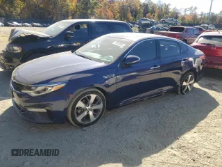 2019 Kia Optima S with VIN 5XXGT4L35KG370591, listed as a Copart auction lot 77912654 with 24,931 mi miles and Salvage Title. Bid and sale history available at carsss.com. Image 1.