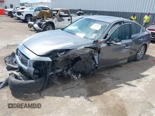 2021 Infiniti Q50 Pure with VIN JN1EV7AP7MM700241, listed as a IAAI auction lot 42586868 with 96,046 mi miles and . Bid and sale history available at DreamBid. Image 17.