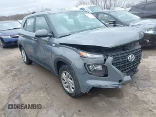 2021 Hyundai Venue SE with VIN KMHRB8A3XMU066719, listed as a IAAI auction lot 42016325 with 105,191 mi miles and . Bid and sale history available at DreamBid. Image 1.