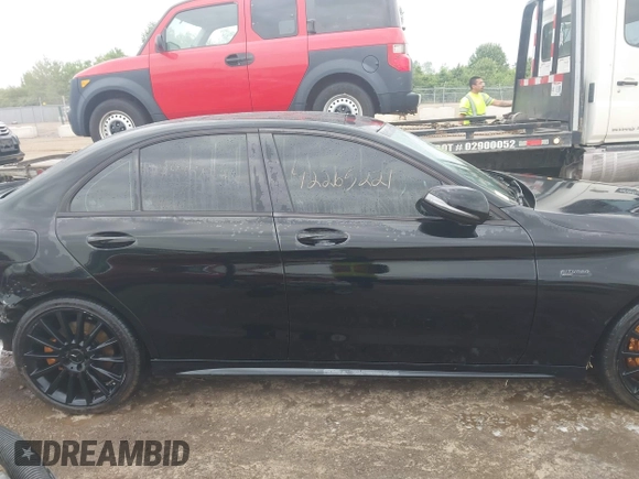 2017 Mercedes-Benz C 43 AMG z VIN 55SWF6EB4HU192587, wystawiony jako IAAI lot #42265221 z przebiegiem 87 243 mil mil oraz . Historia ofert i sprzedaży dostępna na DreamBid. Obrazek 14.