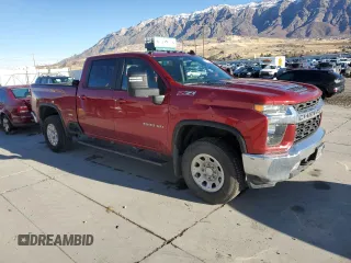 2022 Chevrolet Silverado 3500HD LT with VIN 1GC4YTEY7NF284452, listed as a Copart auction lot 81718494 with 34,567 mi miles and Salvage Title. Bid and sale history available at DreamBid. Image 4.