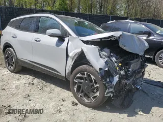 2024 Kia Sportage SX-Prestige with VIN 5XYK5CDF6RG189254, listed as a Copart auction lot 53347875 with 27,967 mi miles and Salvage title. Bid and sale history available at DreamBid. Image 4.