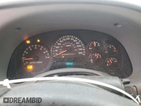 2006 Chevrolet TrailBlazer LS with VIN 1GNET16S466120070, listed as a Copart auction lot 44511165 with 195,992 mi miles and Salvage Title. Bid and sale history available at DreamBid. Image 9.